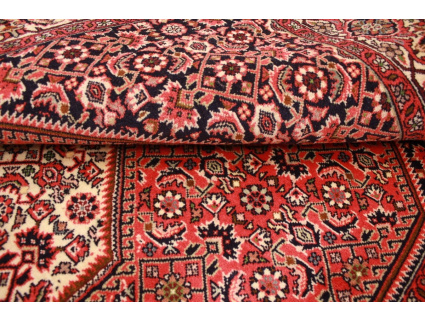 Persian carpet Bidjar oriental rug 206x139 cm Red