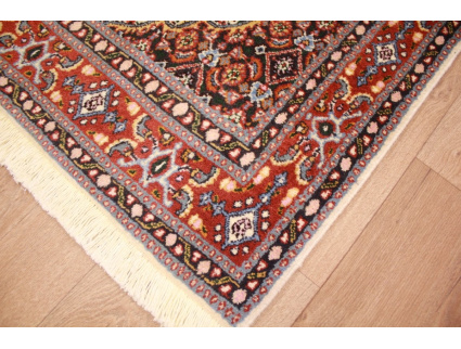 Persian carpet Moud with silk 144x97 cm Beige