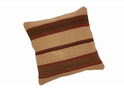 Oriental Kilim Pillow cushion natural colors & wool ca. 40x40 cm