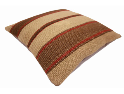 Oriental Kilim Pillow cushion natural colors & wool ca. 40x40 cm