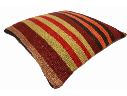 Oriental Kilim Pillow cushion natural colors & wool ca. 40x40 cm