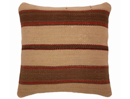 Oriental Kilim Pillow cushion natural colors & wool ca. 40x40 cm