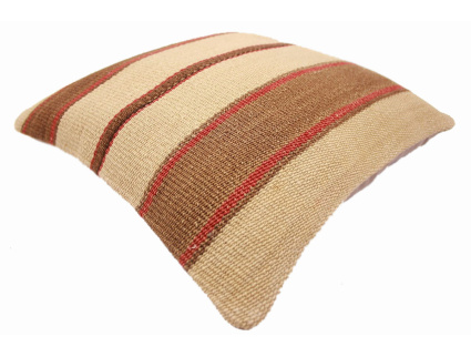 Oriental Kilim Pillow cushion natural colors & wool ca. 40x40 cm