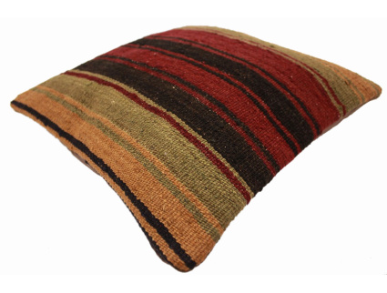 Oriental Kilim Pillow cushion natural colors & wool ca. 40x40 cm