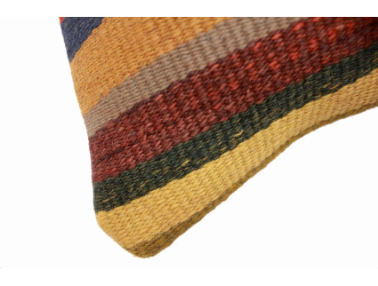 Oriental Kilim Pillow cushion natural colors & wool ca. 40x40 cm