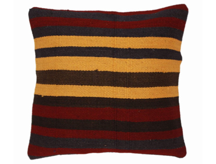 Oriental Kilim Pillow cushion natural colors & wool ca. 40x40 cm