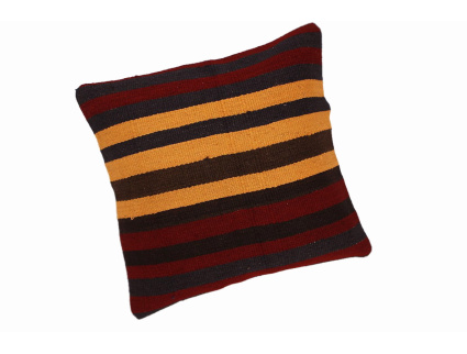 Oriental Kilim Pillow cushion natural colors & wool ca. 40x40 cm