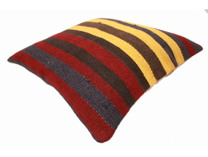 Oriental Kilim Pillow cushion natural colors & wool ca. 40x40 cm