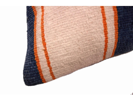 Oriental Kilim Pillow cushion natural colors & wool ca. 40x40 cm