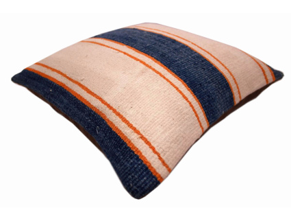 Oriental Kilim Pillow cushion natural colors & wool ca. 40x40 cm