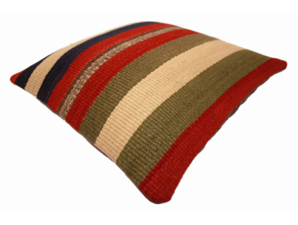 Oriental Kilim Pillow cushion natural colors & wool ca. 40x40 cm