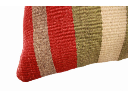 Oriental Kilim Pillow cushion natural colors & wool ca. 40x40 cm