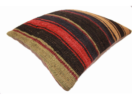 Oriental Kilim Pillow cushion natural colors & wool ca. 40x40 cm