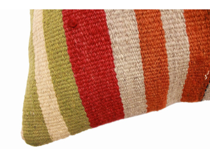 Oriental Kilim Pillow cushion natural colors & wool ca. 40x40 cm