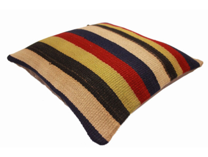 Oriental Kilim Pillow cushion natural colors & wool ca. 40x40 cm