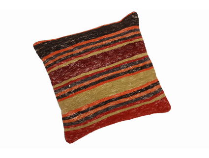 Oriental Kilim Pillow cushion natural colors & wool ca. 40x40 cm