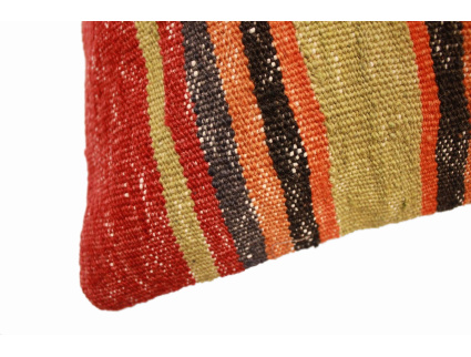 Oriental Kilim Pillow cushion natural colors & wool ca. 40x40 cm