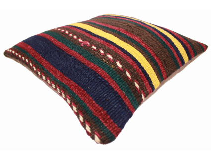 Oriental Kilim Pillow cushion natural colors & wool ca. 40x40 cm