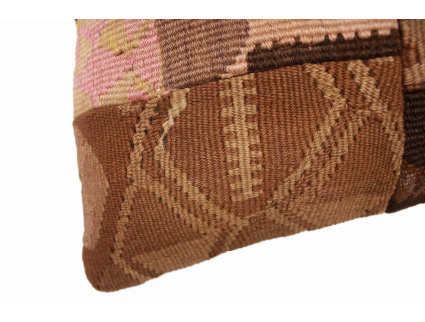 Oriental Kilim Pillow cushion natural colors & wool ca. 40x40 cm