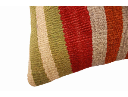 Oriental Kilim Pillow cushion natural colors & wool ca. 40x40 cm