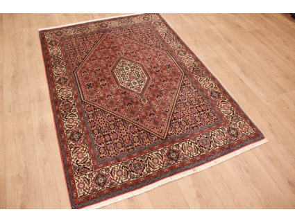 Persian carpet Bidjar oriental rug 201x140 cm Red