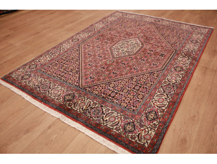 Perserteppich Bidjar Orient Teppich 201x140 cm Rot