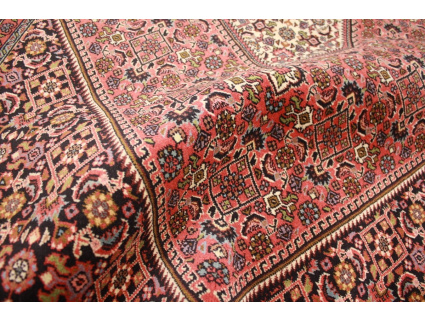 Persian carpet Bidjar oriental rug 201x140 cm Red