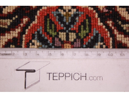 Perserteppich Bidjar Orient Teppich 201x140 cm Rot