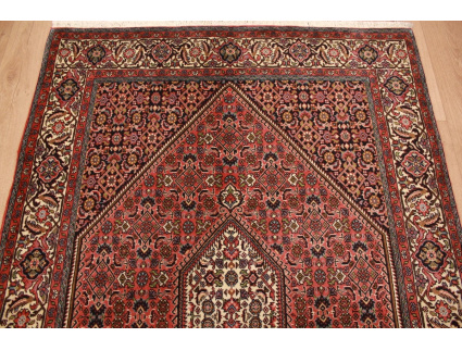 Persian carpet Bidjar oriental rug 201x140 cm Red