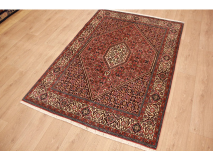 Perserteppich Bidjar Orient Teppich 201x140 cm Rot