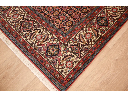 Persian carpet Bidjar oriental rug 201x140 cm Red