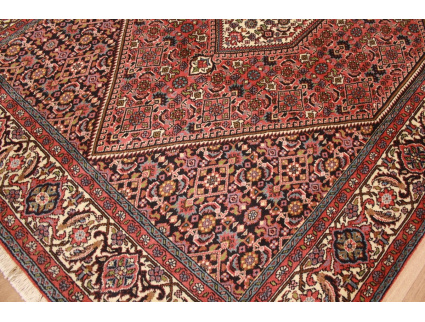 Persian carpet Bidjar oriental rug 201x140 cm Red