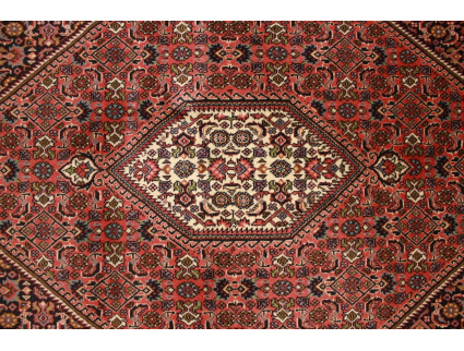 Perserteppich Bidjar Orient Teppich 201x140 cm Rot