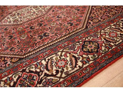 Perserteppich Bidjar Orient Teppich 201x140 cm Rot