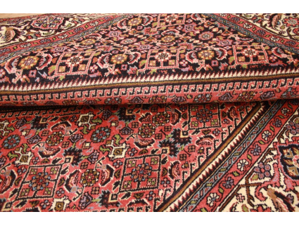 Persian carpet Bidjar oriental rug 201x140 cm Red