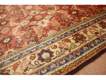 Fine Persian carpet Ghom Wool 212x123 cm Red