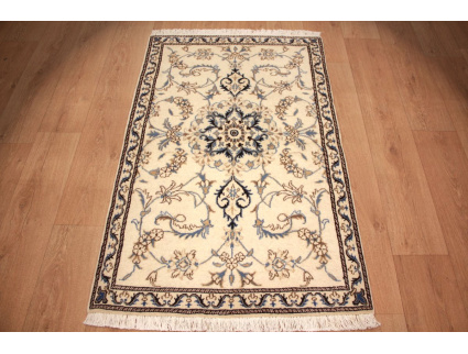 Persian carpet Nain 144x91 cm Beige