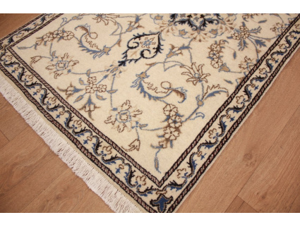 Persian carpet Nain 144x91 cm Beige