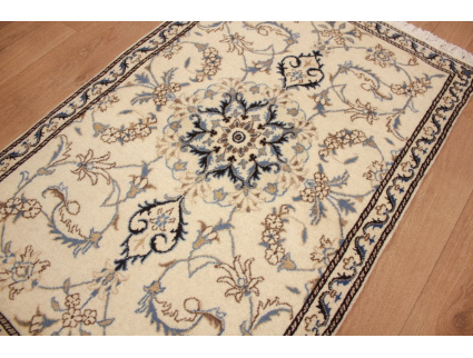 Persian carpet Nain 144x91 cm Beige