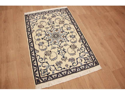 Perserteppich Nain 136x90 cm Beige