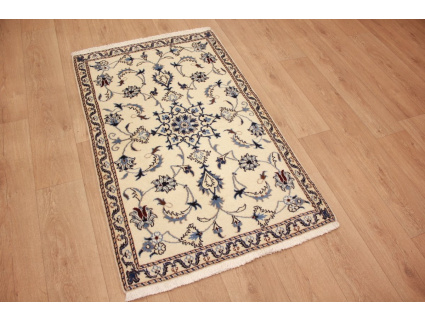 Persian carpet Nain 142x89 cm Beige