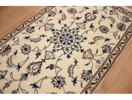 Persian carpet Nain 142x89 cm Beige