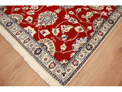 Perserteppich Nain 141x91 cm Rot