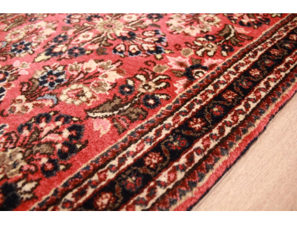 Perserteppich Sarough Orient Teppich 80x60 cm Rot