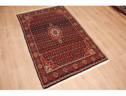 Persian carpet Bidjar oriental rug 211x136 cm Red