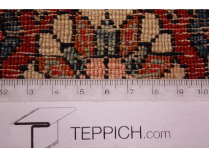 Perserteppich Bidjar Orient Teppich 211x136 cm Antique