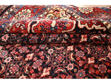 Persian carpet Bidjar oriental rug 211x136 cm Red