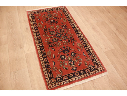 Persian carpet Sarough oriental Rug 146x73 cm