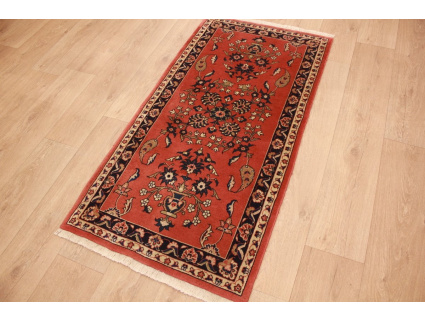 Persian carpet Sarough oriental Rug 146x73 cm