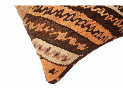 Oriental Kilim Pillow cushion natural colors & wool ca. 40x40 cm